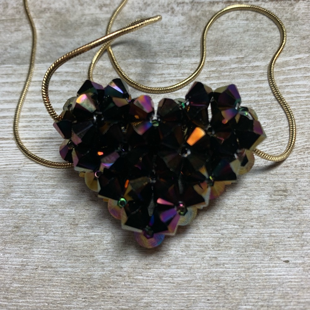 Handmade Swarovski Crystal Crystal Rainbow Dark 2X